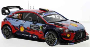 Hyundai i20 Coupe WRC #11 Winner Rally Monte Carlo 2020 Neuville Gilsoul 